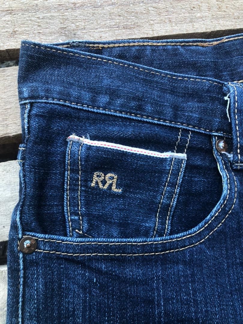 RRL Ralph Lauren RRL Ralph Lauren Selvedge Denim Jeans Slim Fit Size US 32 / EU 48 - 9 Thumbnail