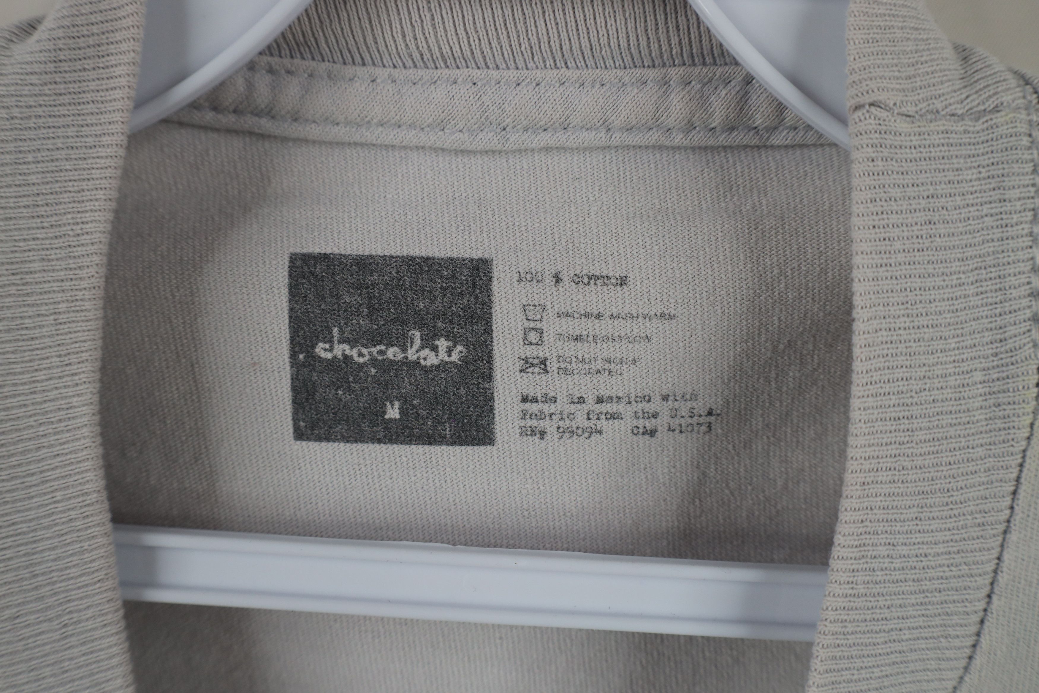Chocolate × Vintage Vintage 90s Y2K Chocolate Skateboards Spell Box Logo T-Shirt Size US M / EU 48-50 / 2 - 7 Thumbnail
