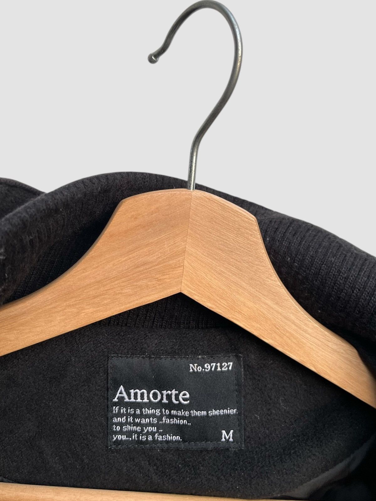 Le Grande Bleu (L.G.B.) Amorte Black Hooded Utility Bono Jacket Size US M / EU 48-50 / 2 - 10 Thumbnail