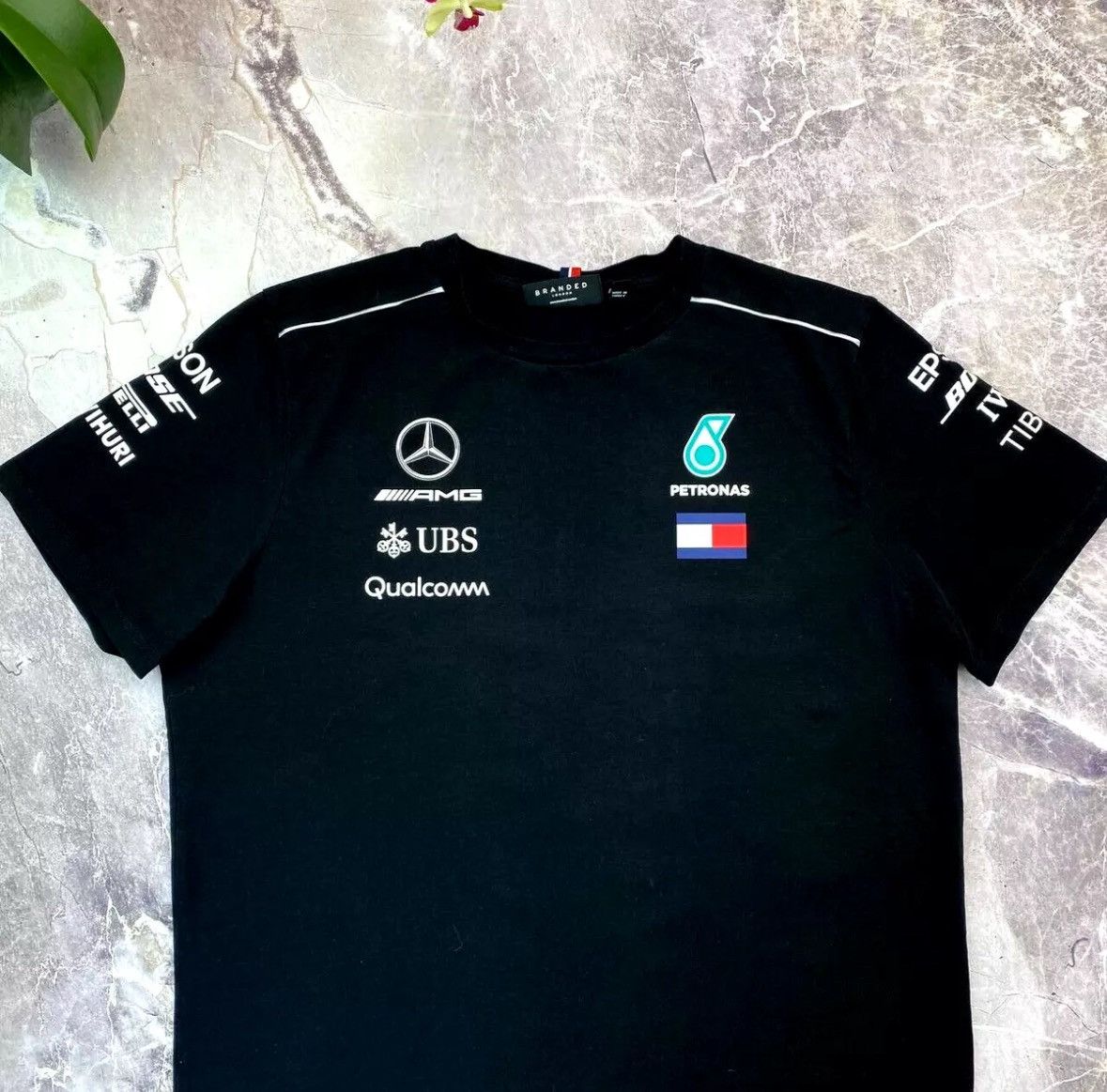 Formula 1 × Mercedes-Benz Mercedes Benz AMG Team Racing Petronas Driver T Shirt Large Size US L / EU 52-54 / 3 - 7 Thumbnail