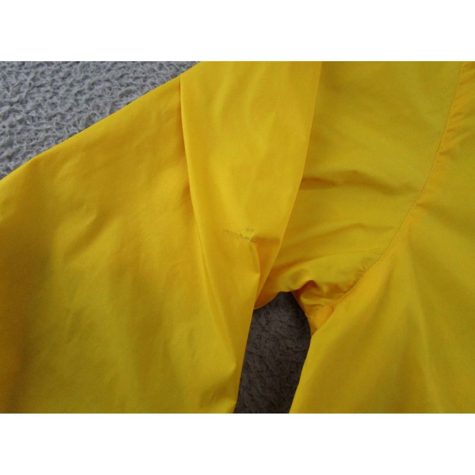 Eddie Bauer VINTAGE Eddie Bauer Ebtek Men's Yellow Hooded Rain Jacket Parka Anorak Coat Jacket Size US M / EU 48-50 / 2 - 3 Thumbnail