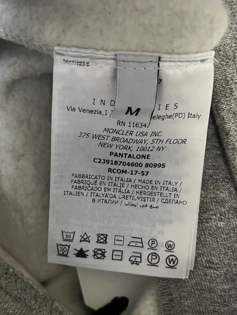 Moncler Genius Moncler Genius Moncler Gamme Bleu Men's Sweatpants Gray-25 Size US 40 / EU 56 - 8 Thumbnail