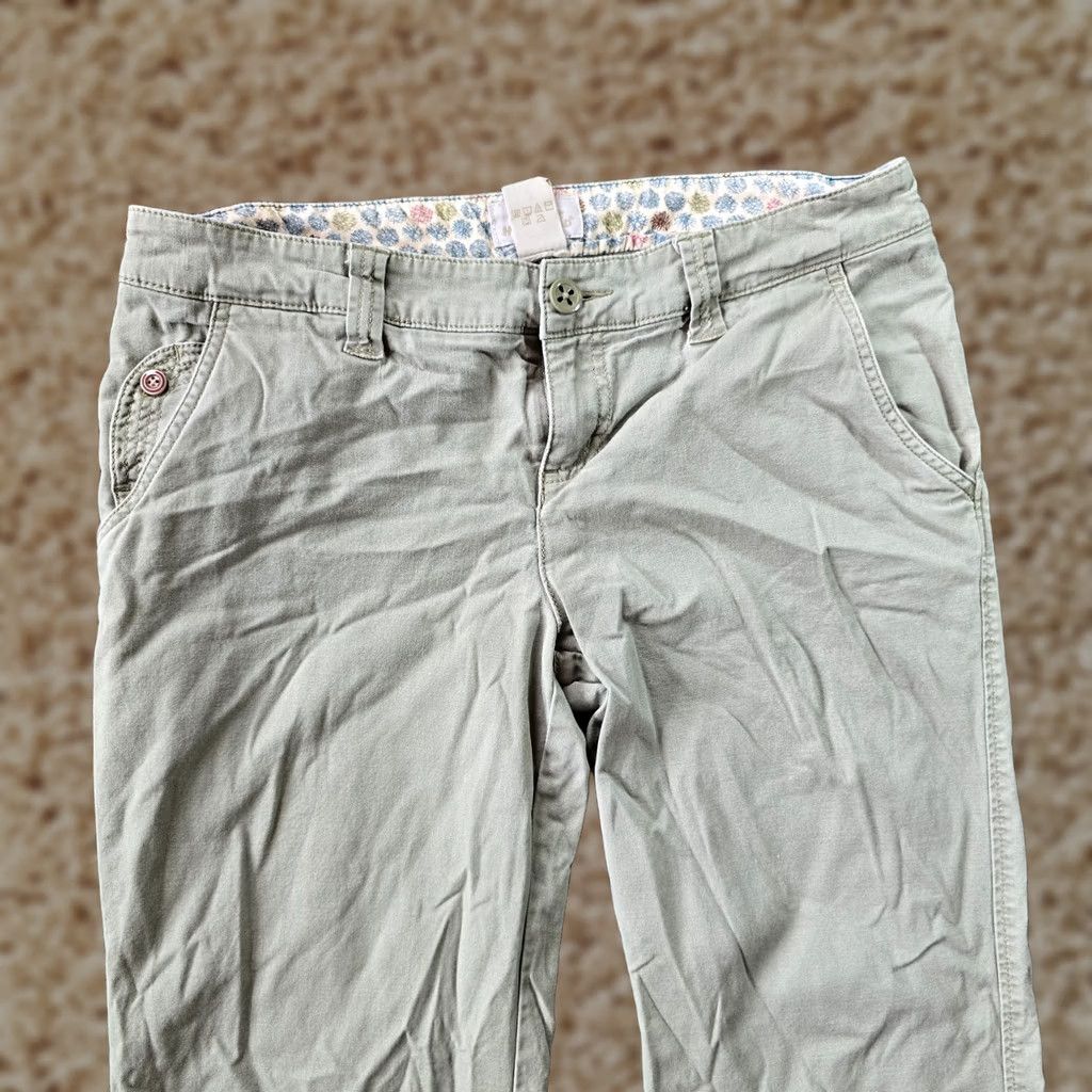 Vintage Horny Toad Pants Womens Size 8 Green Chino Straight Leg Low Rise Casual Capsule Size 30" / US 8 / IT 44 - 1 Thumbnail