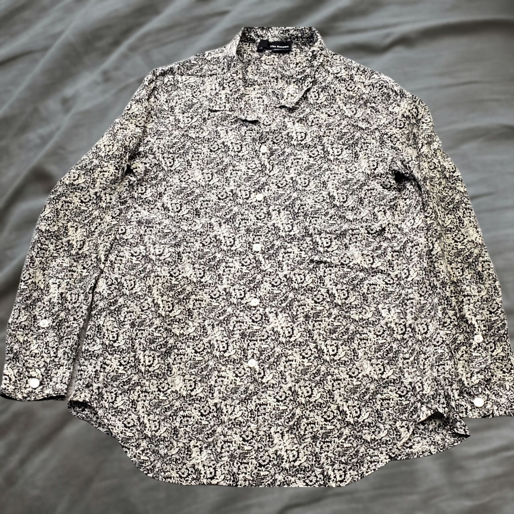 The Kooples The Kooples Shirt Womens XS Multicolor Paisley Silk Long Sleeve Collared Button-Up Size XS / US 0-2 / IT 36-38 - 1 Thumbnail
