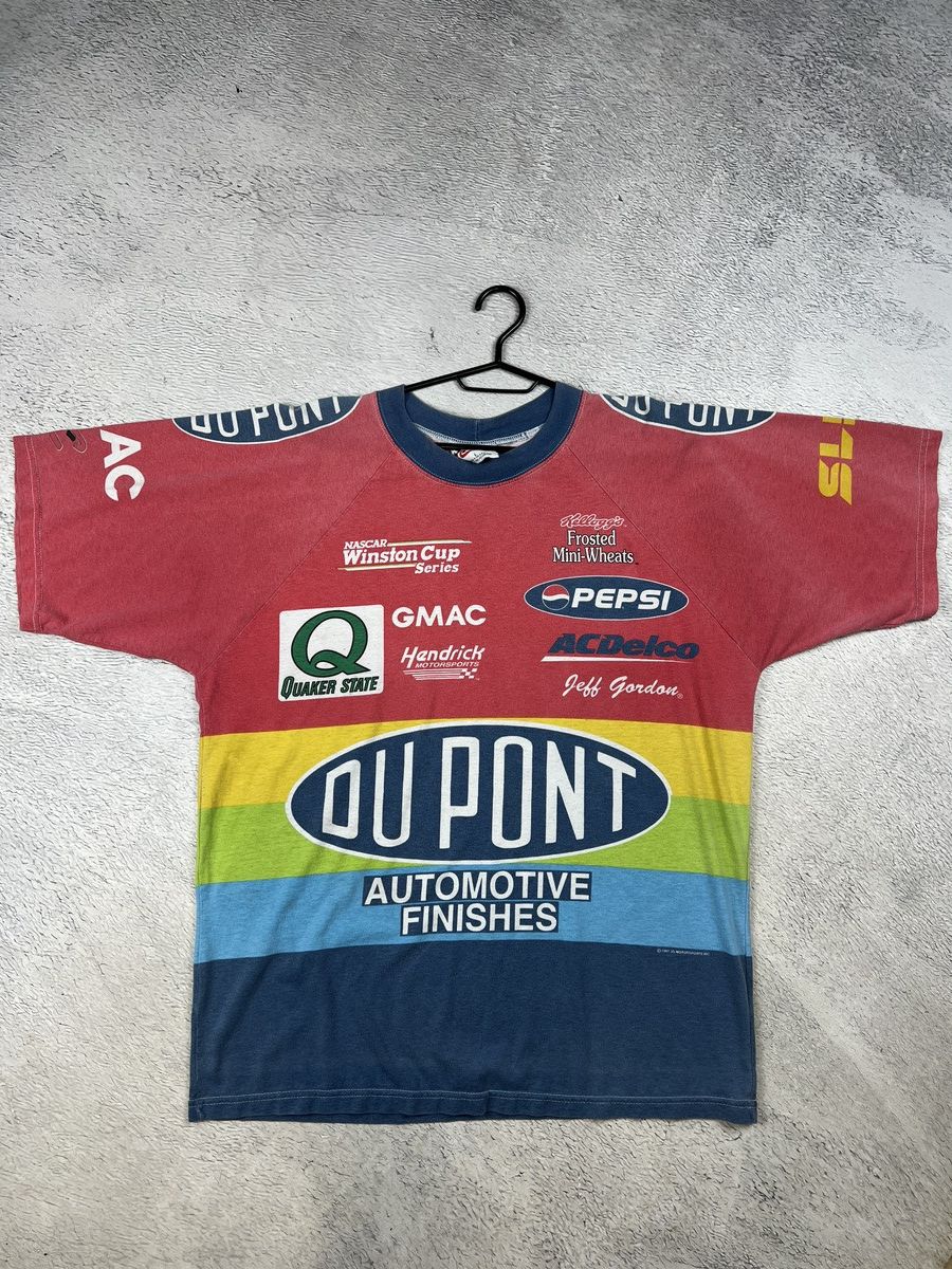 NASCAR Vintage 1997 OU PONT Nascar Winston Cup series 24 number y2k Size US L / EU 52-54 / 3 - 1 Thumbnail