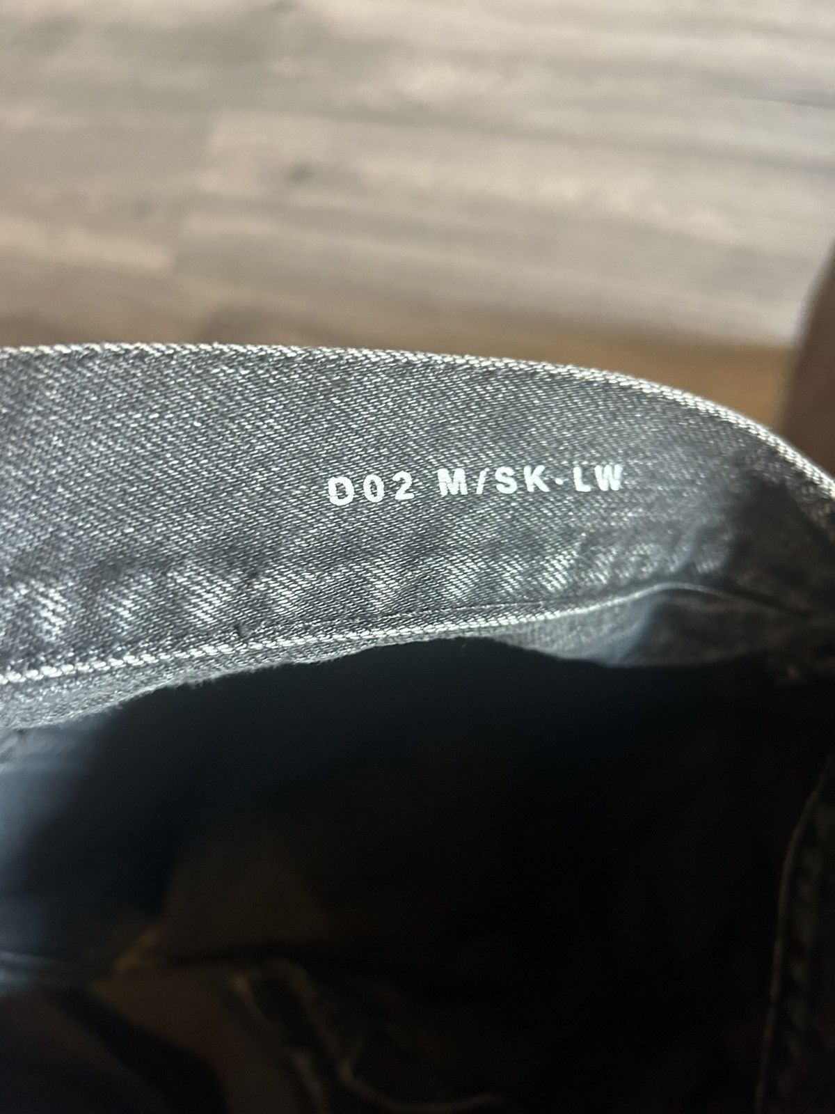 Saint Laurent Paris Black D02 M/SK-LW Jeans Size US 32 / EU 48 - 16 Thumbnail