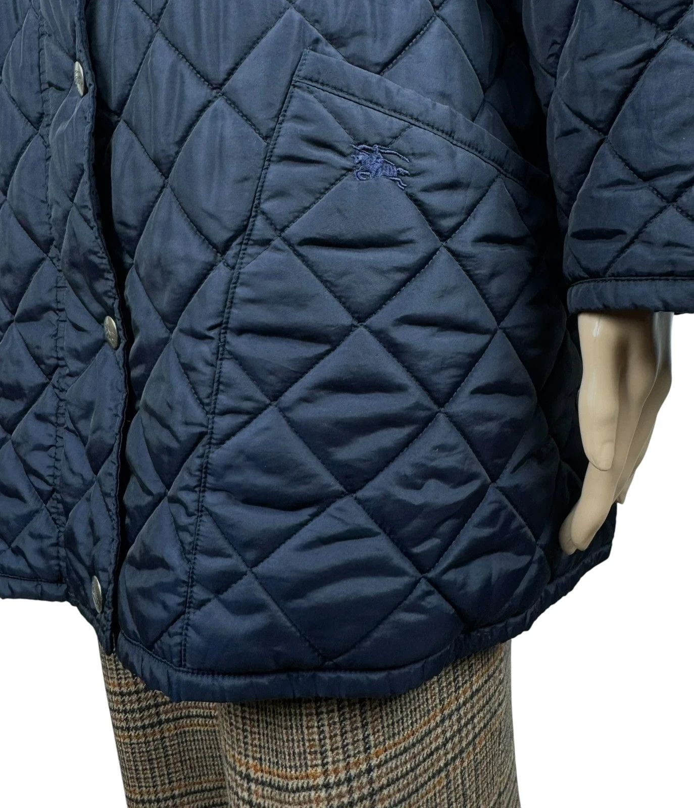 Burberry Burberry Vintage Quilted Jacket Check Women size DE40 Size M / US 6-8 / IT 42-44 - 11 Thumbnail