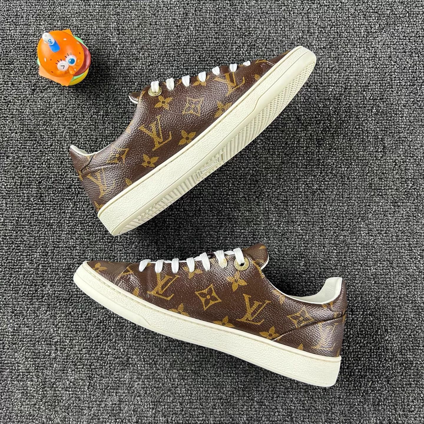 Louis Vuitton LV Qixi Limited Monogram Sneaker Women's 36 Good Size US 5 / IT 35 - 3 Thumbnail