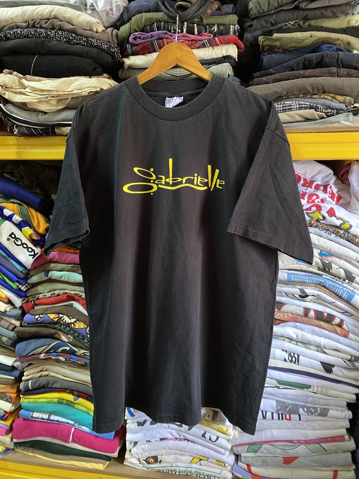 Band Tees × Vintage Vintage 90s Gabrielle R&B POP Soul Europe Queen Artist Size US XL / EU 56 / 4 - 1 Thumbnail