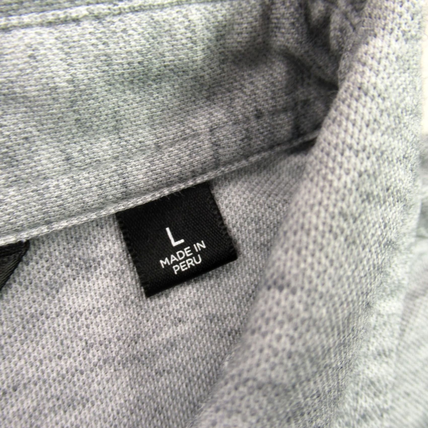 TravisMathew Travis Mathew Polo Golf Shirt Striped Gray Short Sleeve Lightweight | Mens L Shirt Size US L / EU 52-54 / 3 - 4 Thumbnail