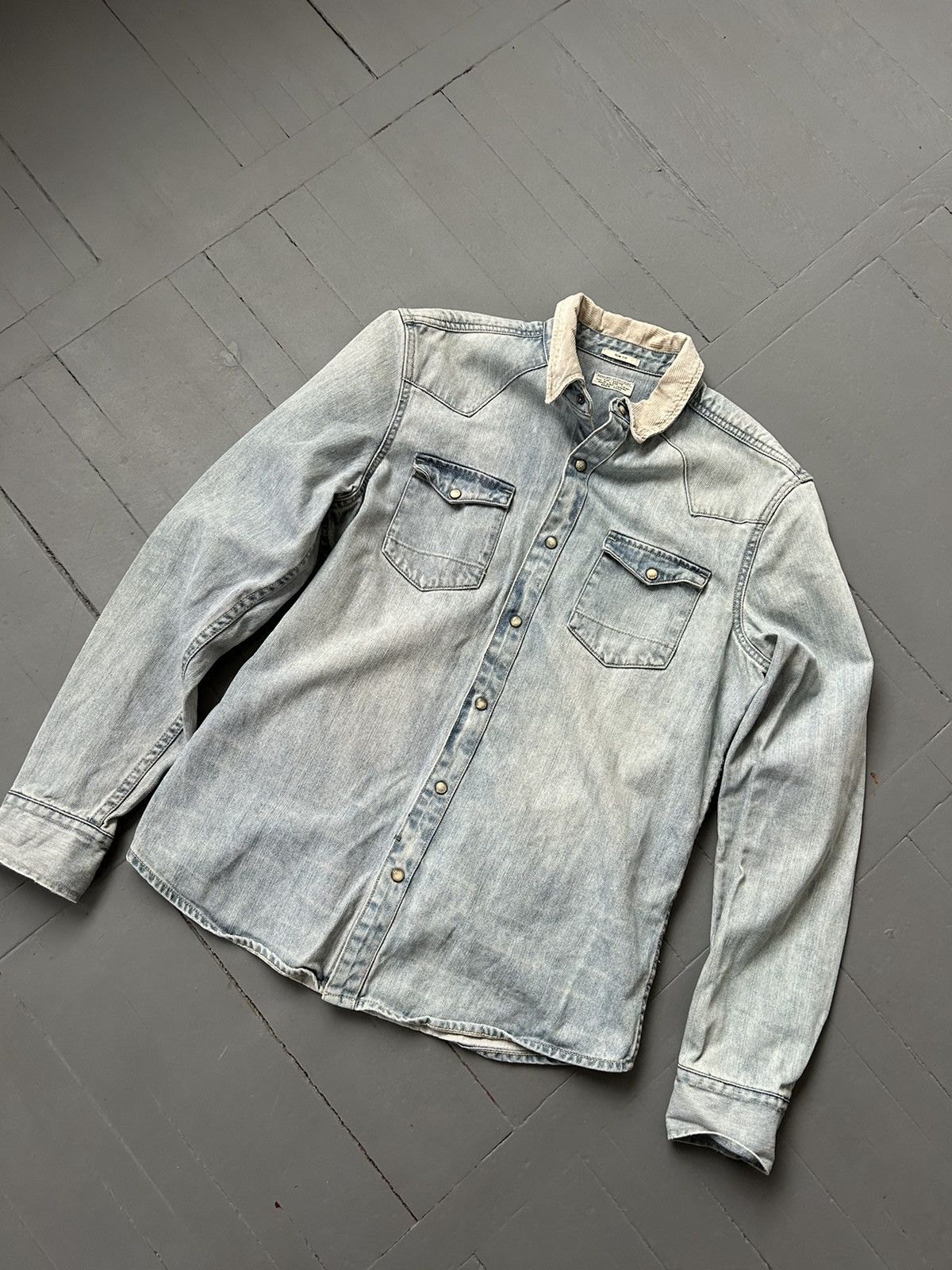 Allsaints All saints premium denim shirt Size US M / EU 48-50 / 2 - 2 Thumbnail