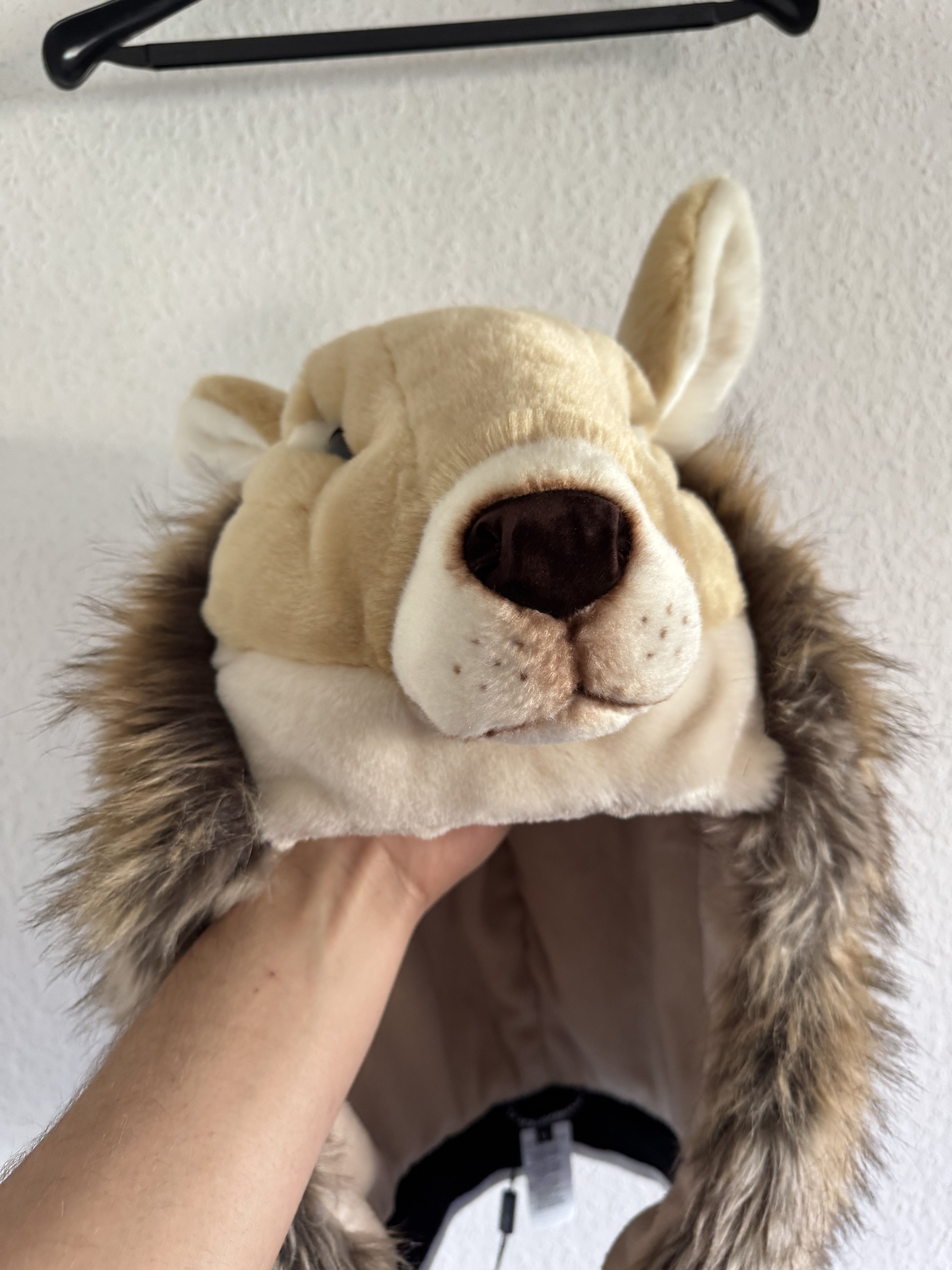 Dolce & Gabbana FW17 Faux Fur Rabbit Head Hat Size ONE SIZE - 4 Thumbnail