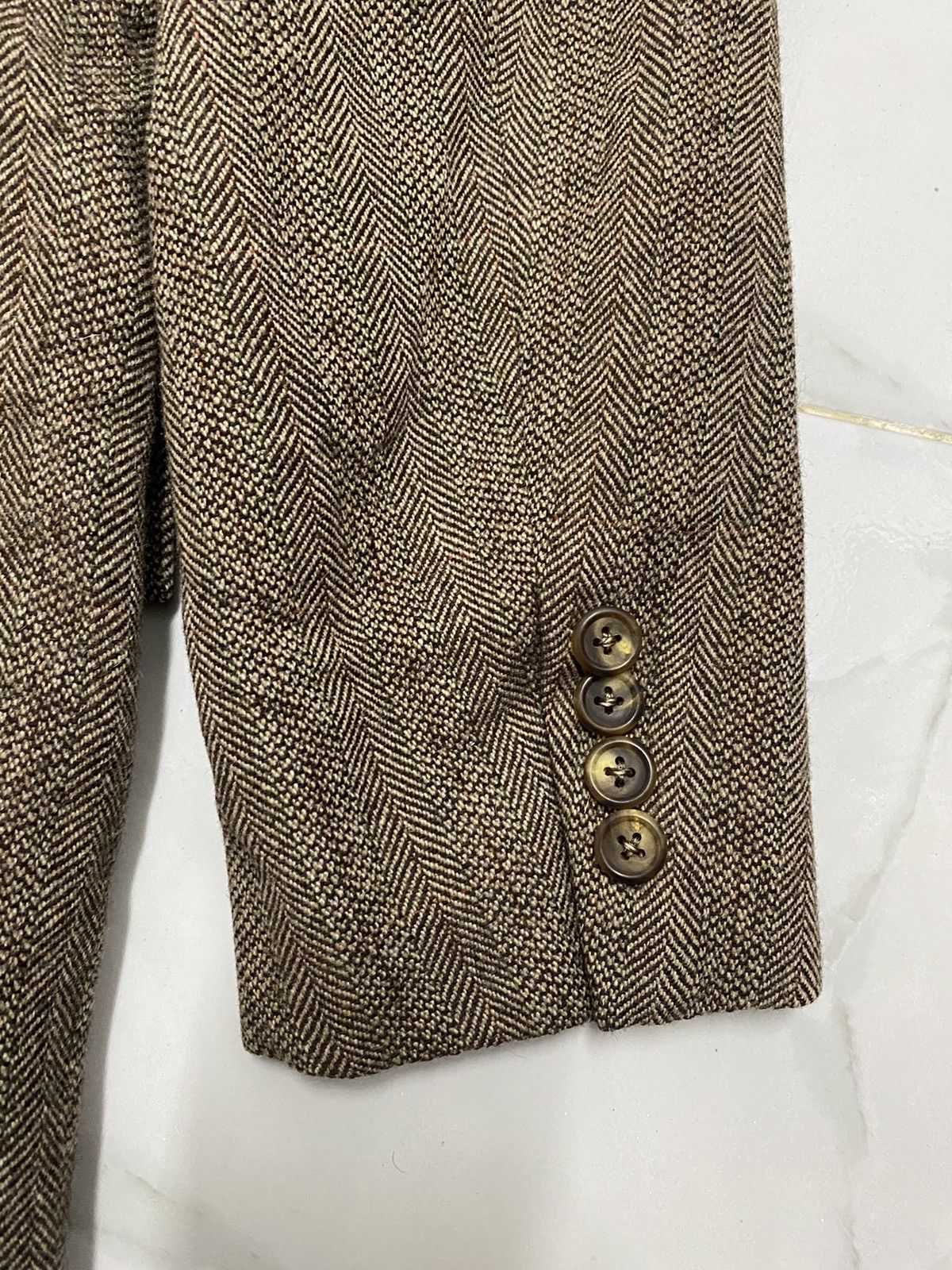 Polo Ralph Lauren Vintage Polo Ralph Lauren Tweed Wool Coat Blazer Jacket Size US S / EU 44-46 / 1 - 9 Thumbnail