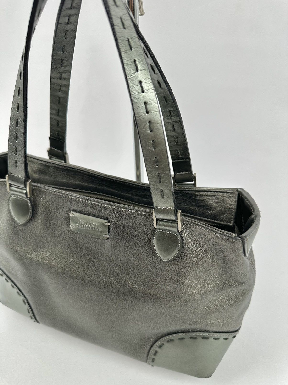 Jean Paul Gaultier Jean Paul Gaultier- Hand / Tote bag Silver Metallic Color Size ONE SIZE - 7 Thumbnail