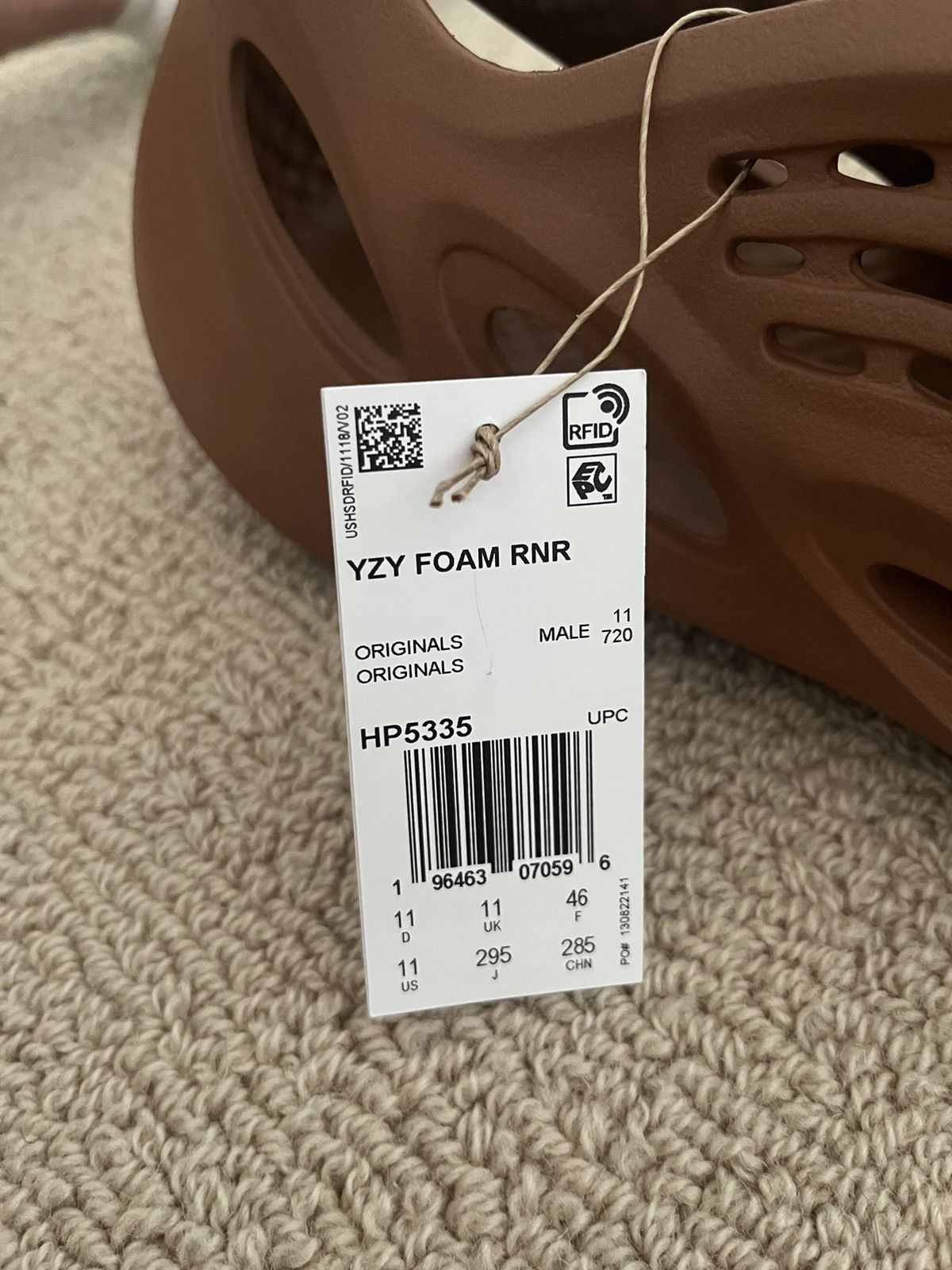 Adidas Yeezy Foam Runner Clay Red Size 11 Size US 11 / EU 44 - 5 Thumbnail