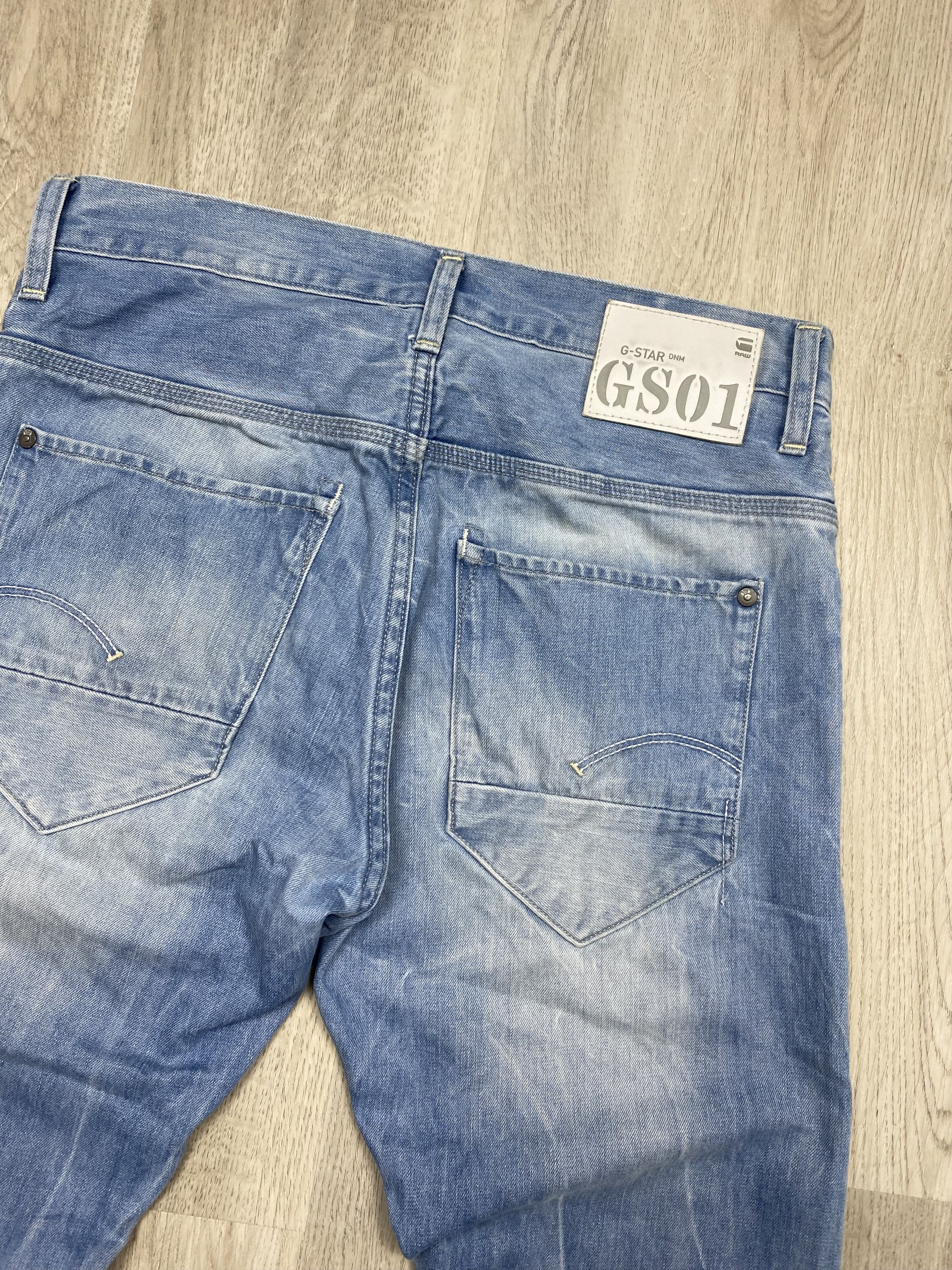 G-Star G Star Raw Vintage Mens Radar Slim Denim Pants Jeans Size US 32 / EU 48 - 9 Thumbnail
