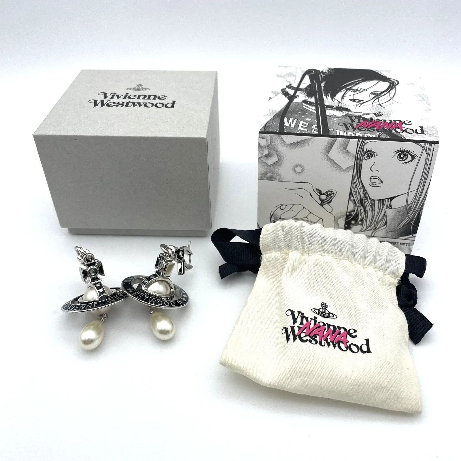 Vivienne Westwood Vivienne Westwood Nana Drop Pearl Earrings 25th Anniversary Size ONE SIZE - 9 Thumbnail