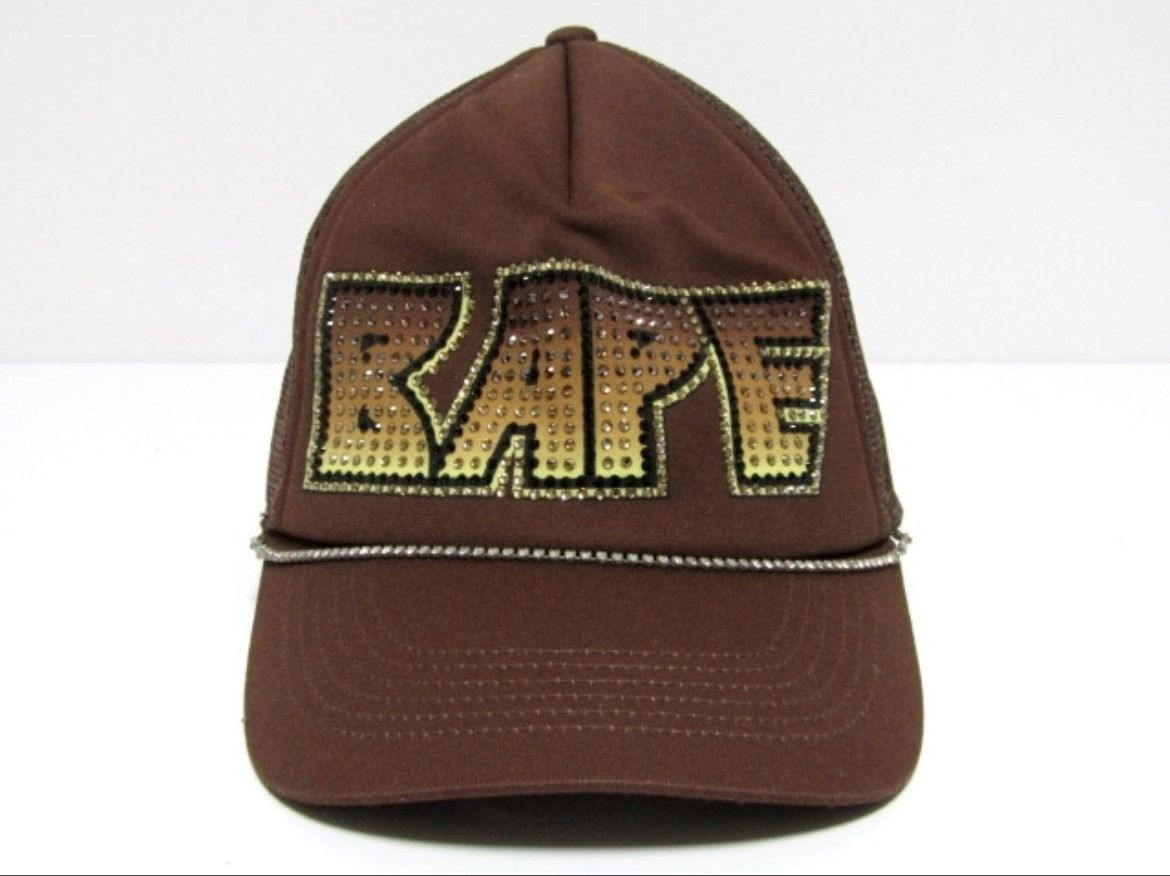 Bape × Nigo Old Og Bape Swarovski kiss Logo hat cap Size ONE SIZE - 1 Thumbnail