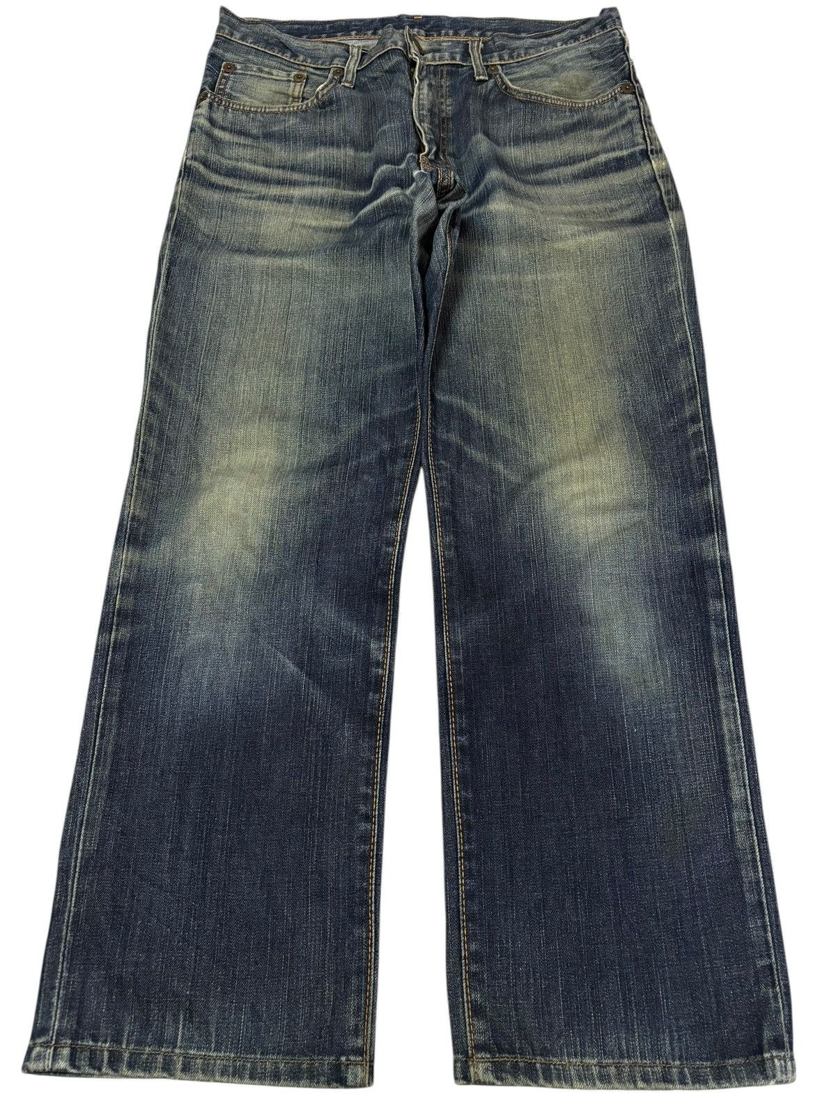 Edwin Vtg Edwin Japan 503 Distressed Jeans Size US 32 / EU 48 - 1 Thumbnail