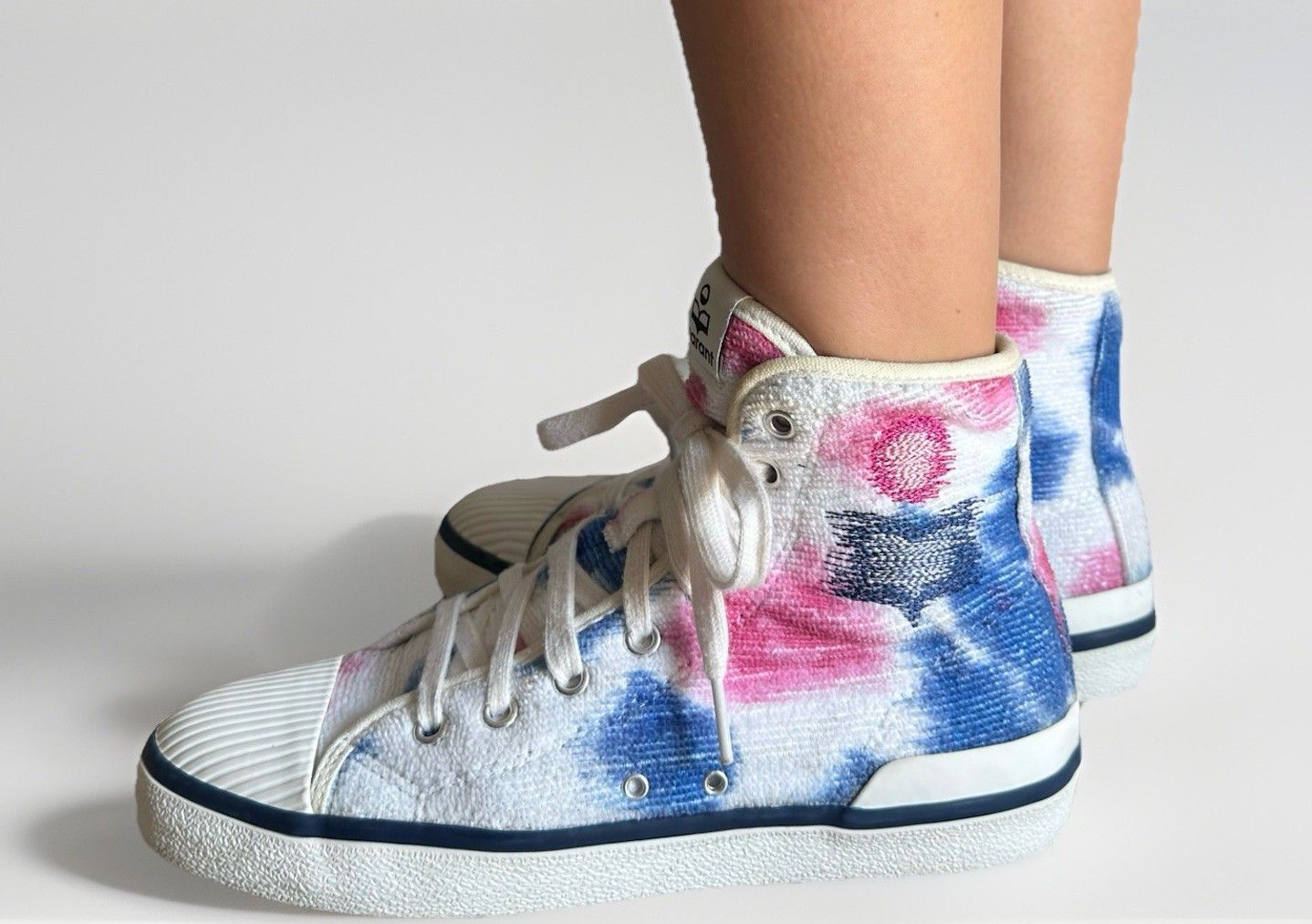 Isabel Marant DDP Isabel Marant Womens High Top Shoes Sneakers Trainers Size US 8 / IT 38 - 4 Thumbnail
