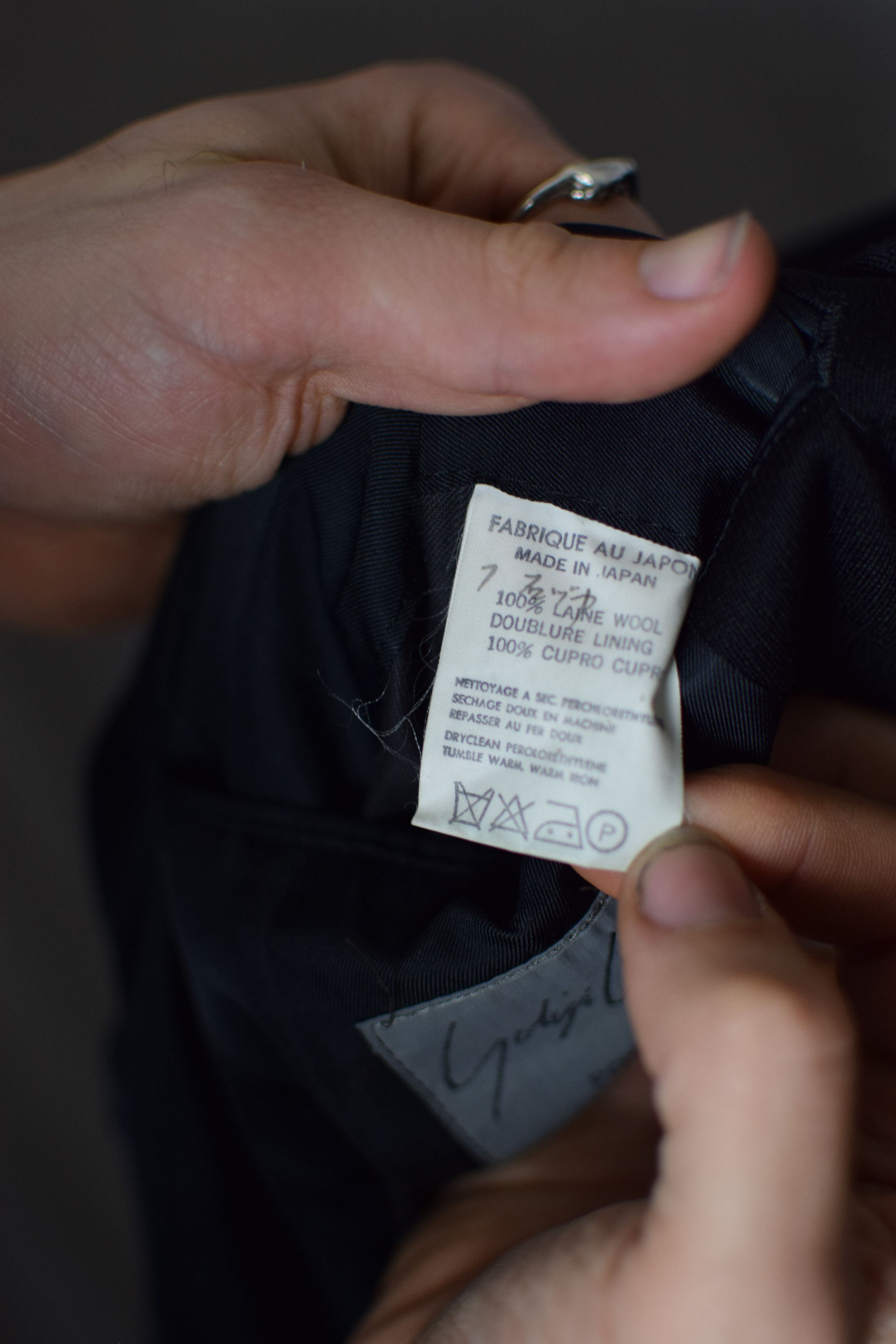 Yohji Yamamoto FINAL DROP - YYPH Archive Double-Breasted Blazer Size 52R - 15 Thumbnail