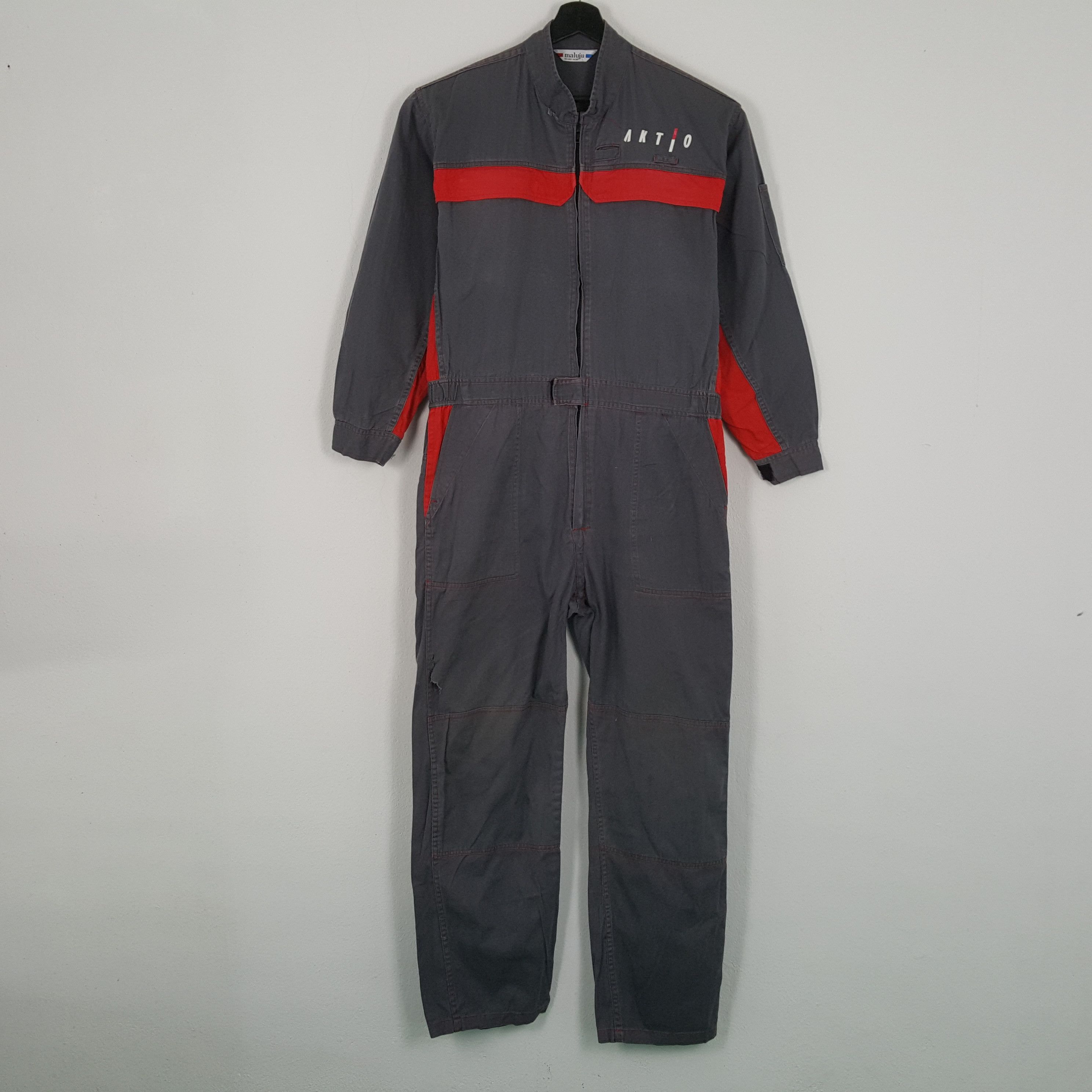 Vintage AKTIO Workwear Style Coverall Jacket Size US M / EU 48-50 / 2 - 4 Thumbnail