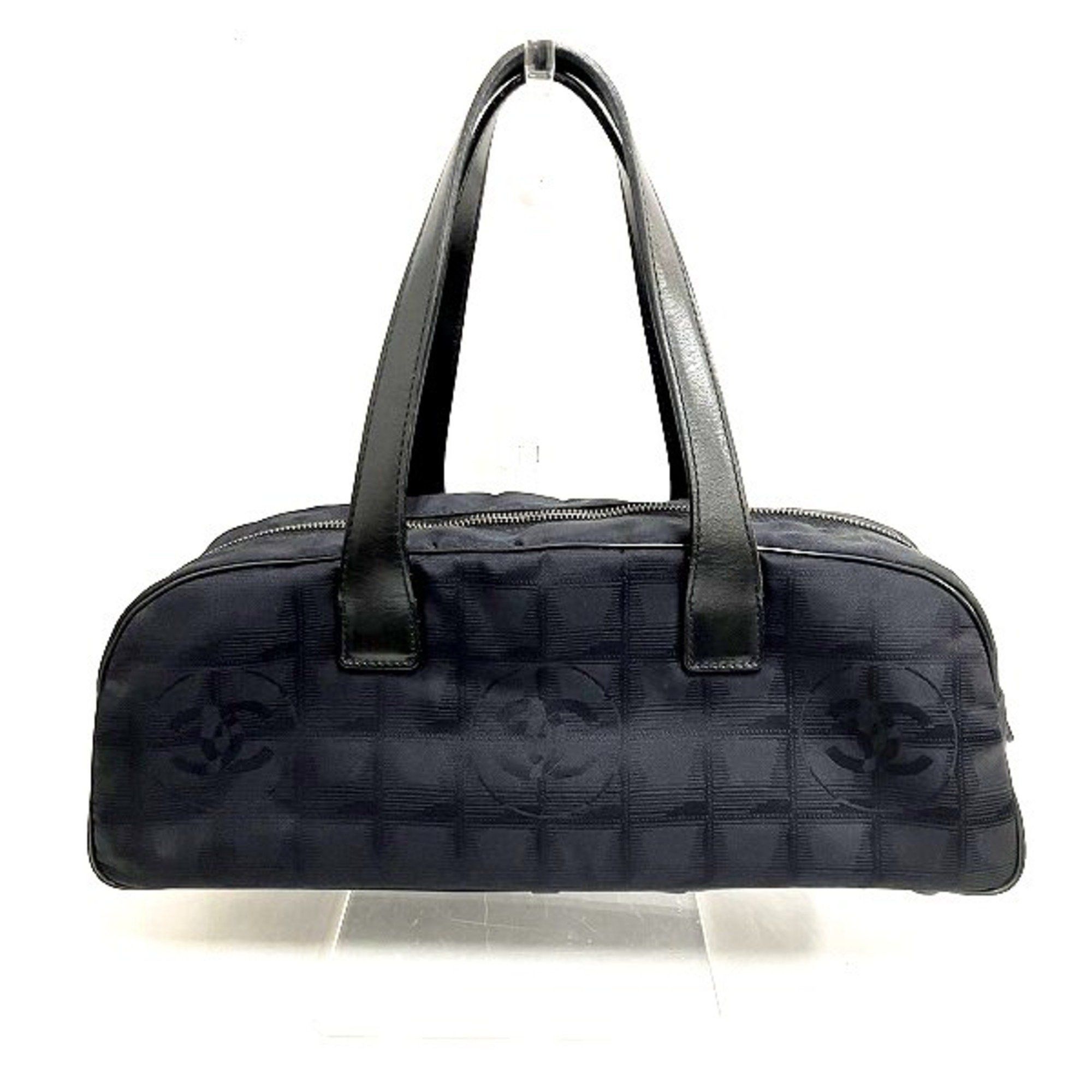image of Chanel New Travel Line A15828 Bag Handbag Ladies in Black, Women's
