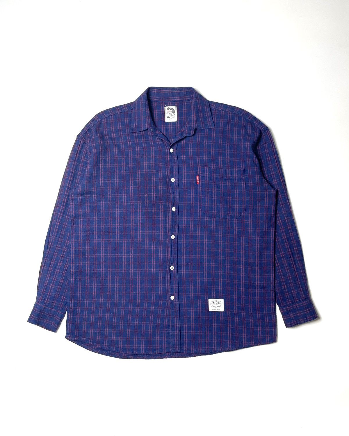 Japanese Brand The Real McCoy’s Union Made check Long Sleeve Shirt Size US XL / EU 56 / 4 - 1 Thumbnail