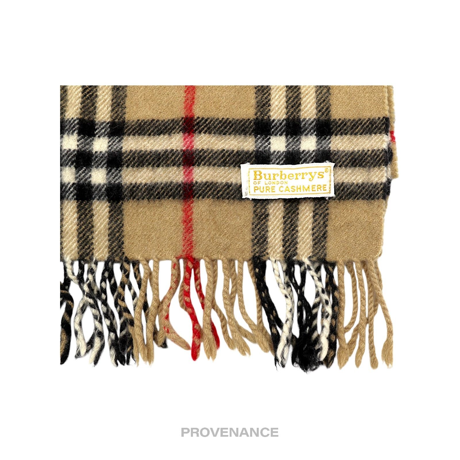 Burberry 🔴 Burberry Scarf - PURE CASHMERE Nova Check Size ONE SIZE - 5 Thumbnail