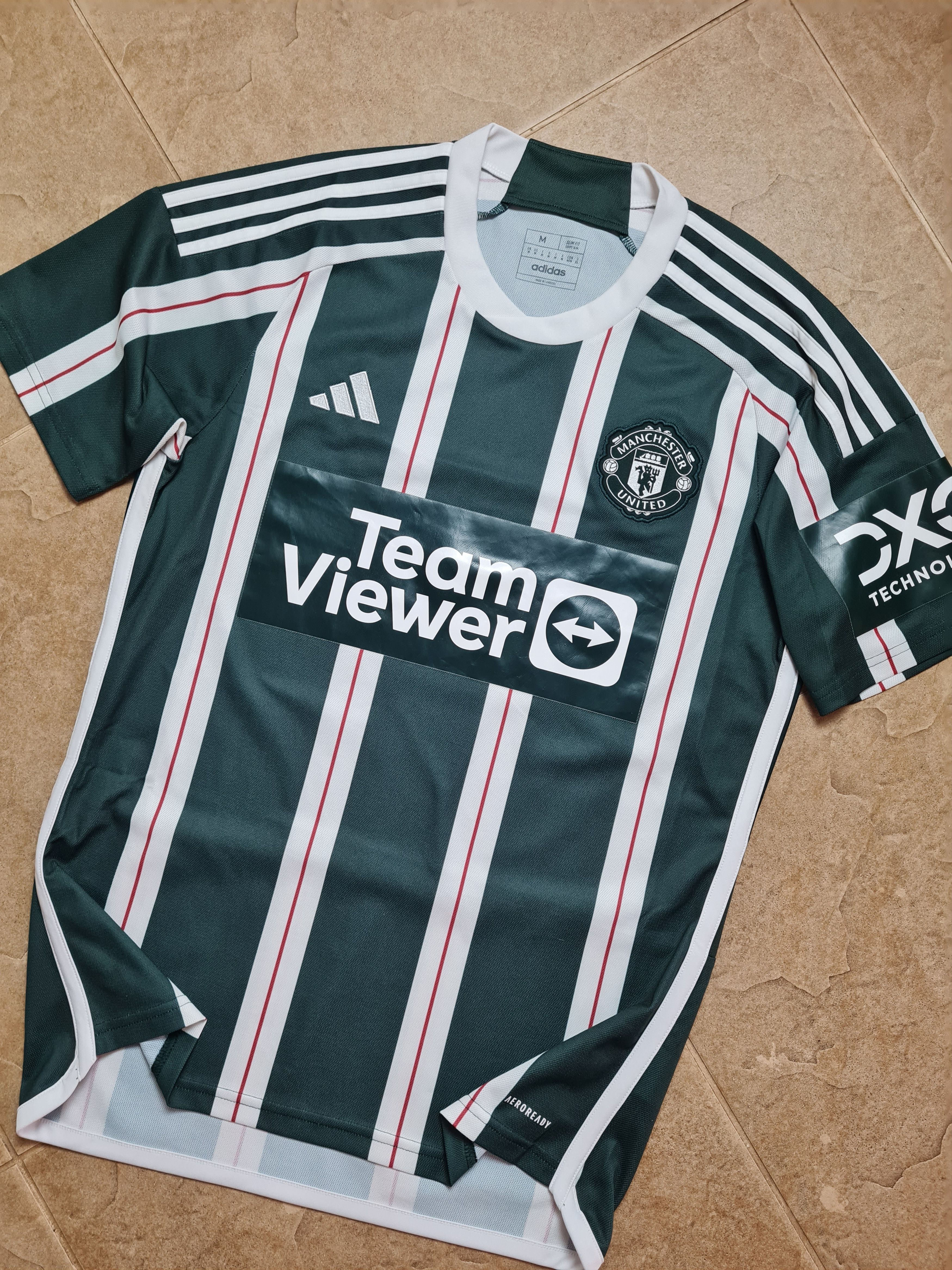 Adidas Adidas Manchester United 2023/24 Away Jersey Men's HR3685 Size US M / EU 48-50 / 2 - 4 Thumbnail