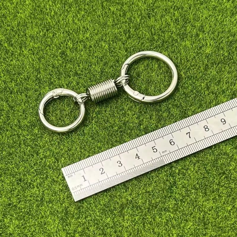 Vintage Silver Chain Jeans Carabiner Set Size ONE SIZE - 3 Thumbnail