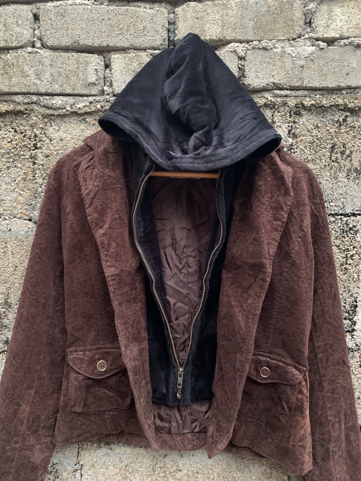 Mossimo × Vintage Vintage Mossimo Hooded Jacket Nice Design Size S / US 4 / IT 40 - 9 Thumbnail