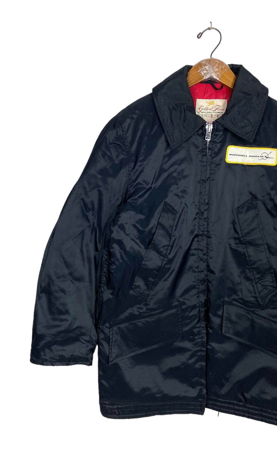 Vintage VTG Golden Fleece Mcdonnell Douglas Waterproof Jacket Usa Size US M / EU 48-50 / 2 - 2 Thumbnail