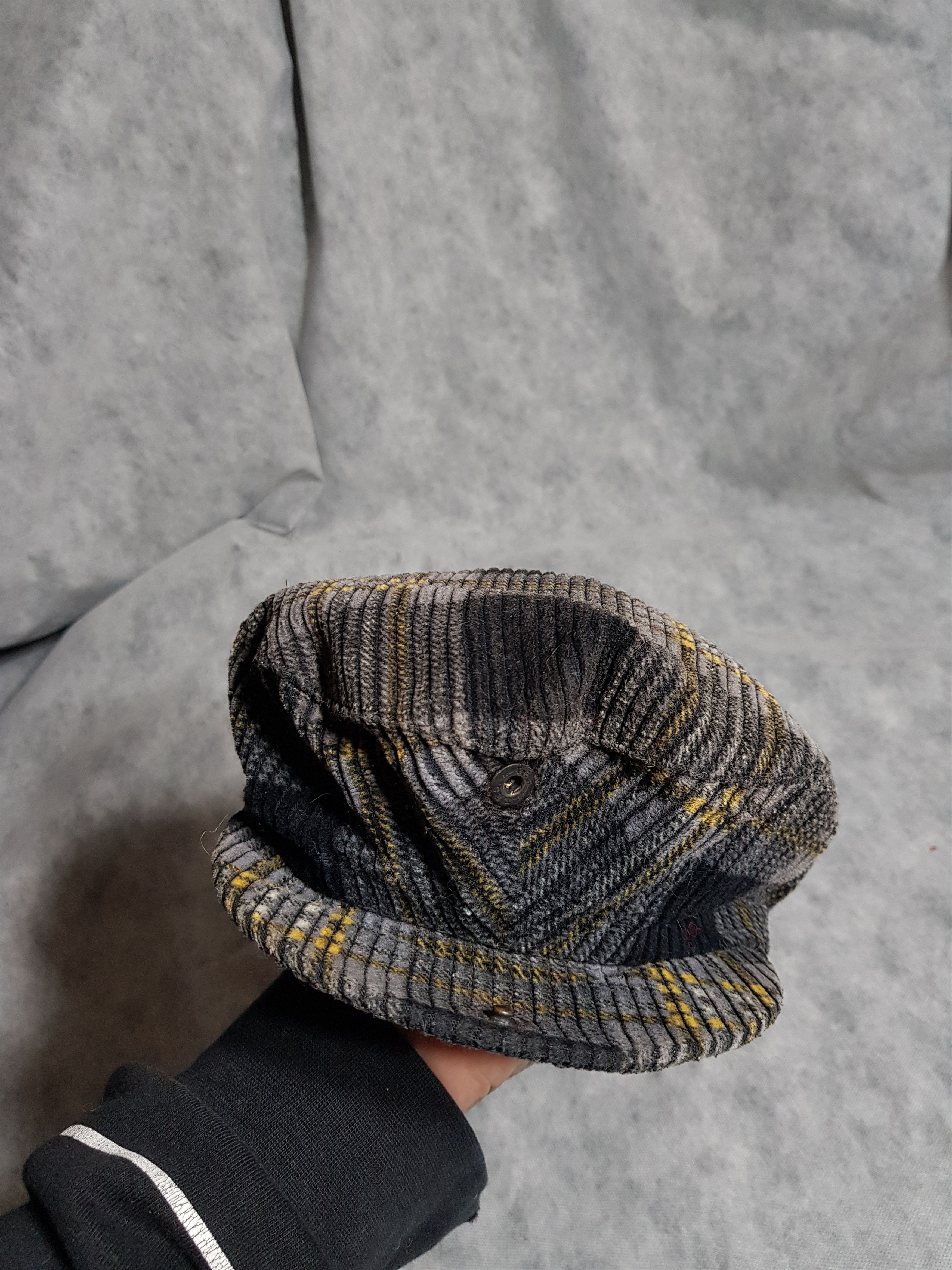 Kangol × Vintage Kangol Checkered Corduroy Vintage Design Newsboy Cap Size ONE SIZE - 7 Thumbnail
