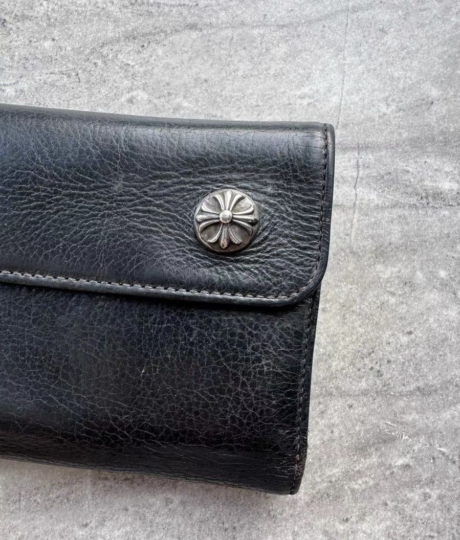 Chrome Hearts Chrome Hearts Silver Buckle Sword Trifold Wallet Size ONE SIZE - 4 Thumbnail
