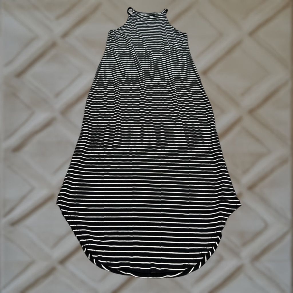 Vintage VINTAGE LNA Maxi Beach Dress Womens Small Striped Rayon Sleeveless Summer Casual Office Women Size S / US 4 / IT 40 - 1 Thumbnail