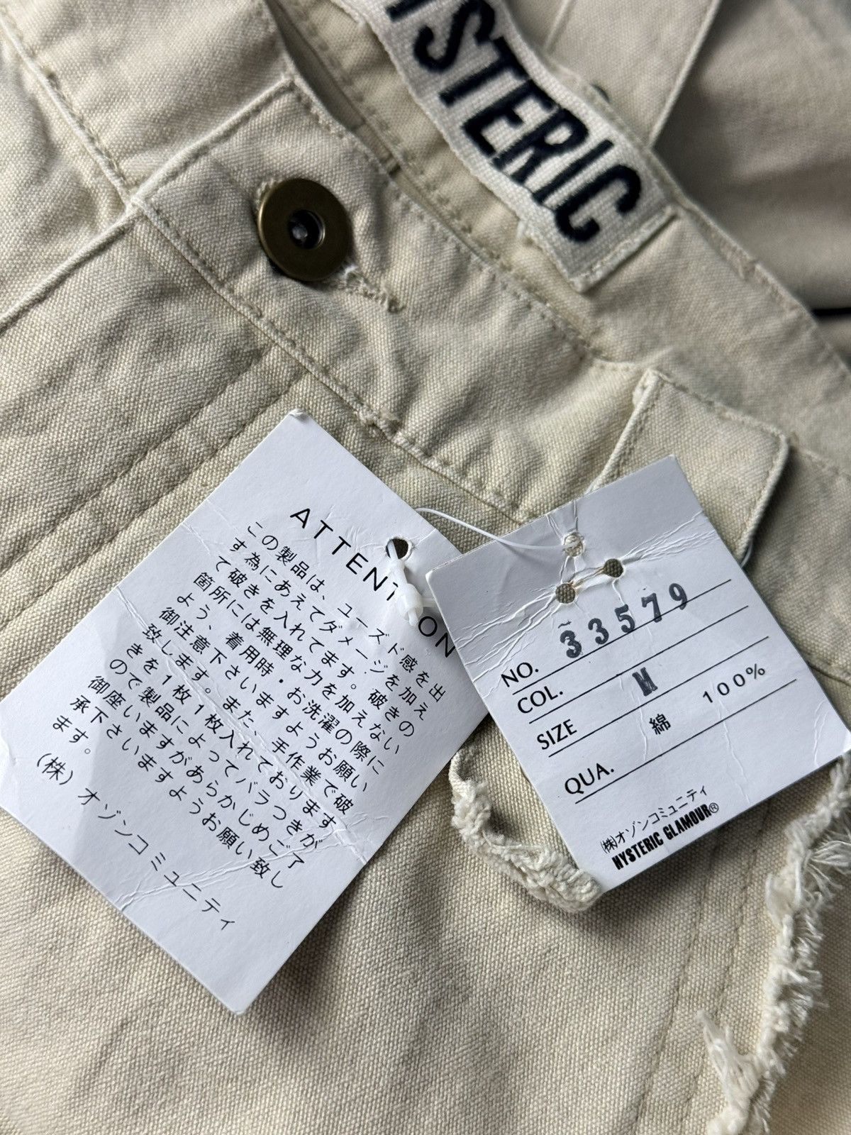 Hysteric Glamour Hysteric Glamour Bondage Cargo Pants Size US 30 / EU 46 - 9 Thumbnail
