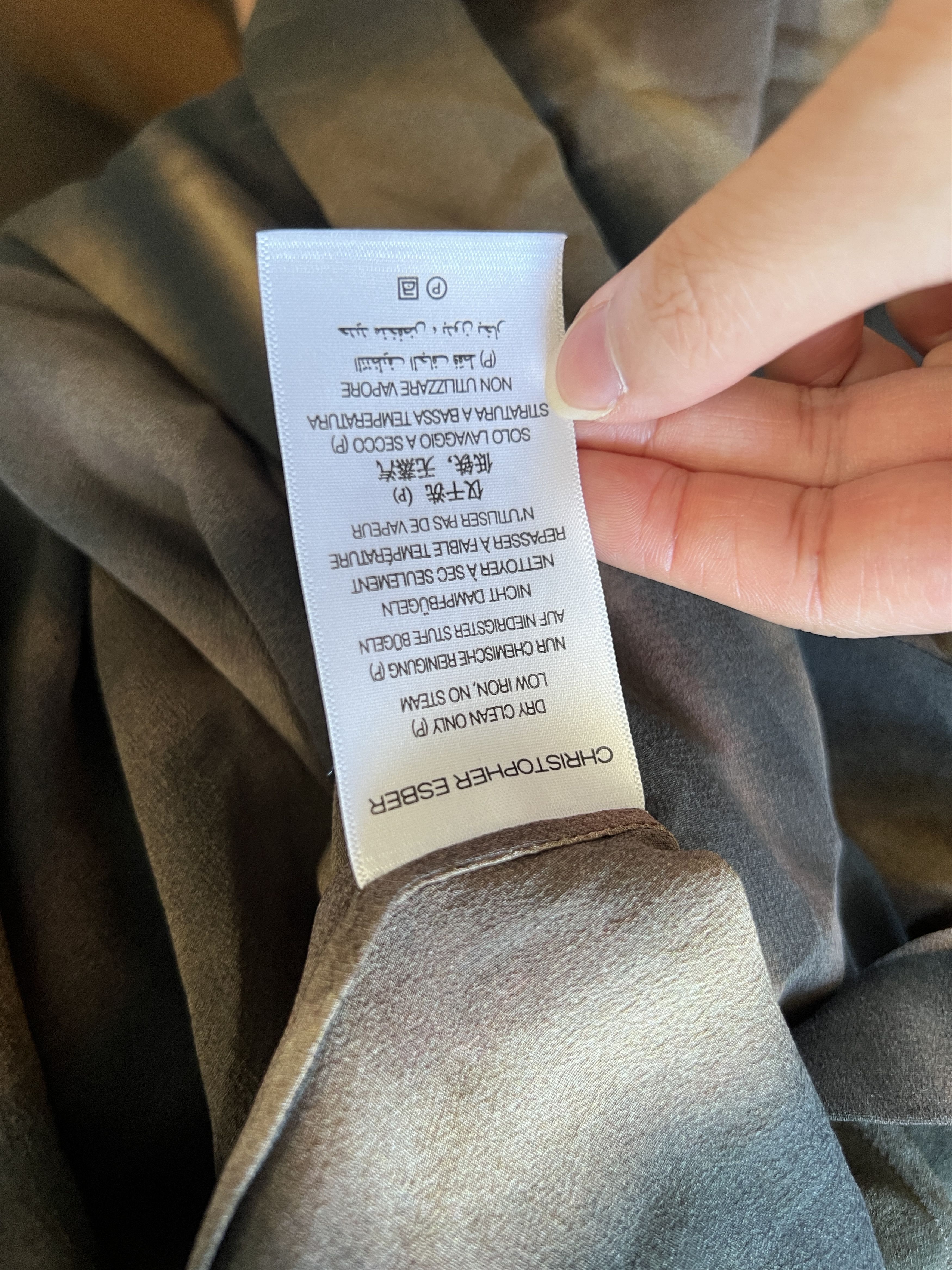 Christopher Esber Silk Bias Trouser Size 25" / US 0 / IT 36 - 7 Thumbnail