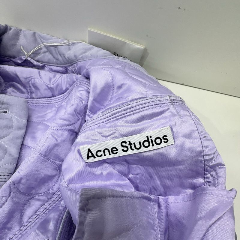 Acne Studios Acne Studios Purple Button-Up Jacket for Women Size XS / US 0-2 / IT 36-38 - 1 Thumbnail