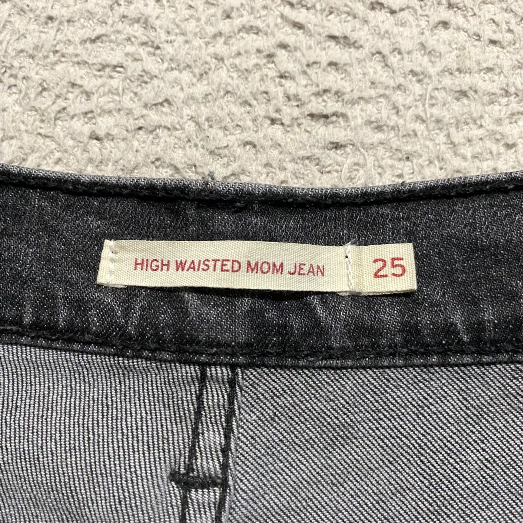 Levi's Levi's Jeans Womens Gray Denim Medium Wash High Rise Tapered 25 Regular 5-Pocket Design Womens Size 42" / US 20 - 3 Thumbnail