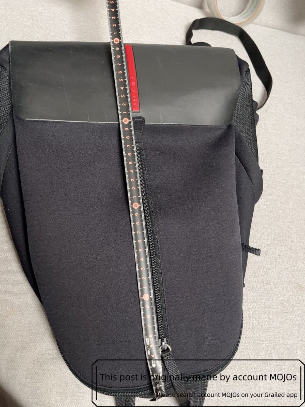 Prada Prada Red Label Vintage Joint Backpack mojos1132 Size ONE SIZE - 8 Thumbnail