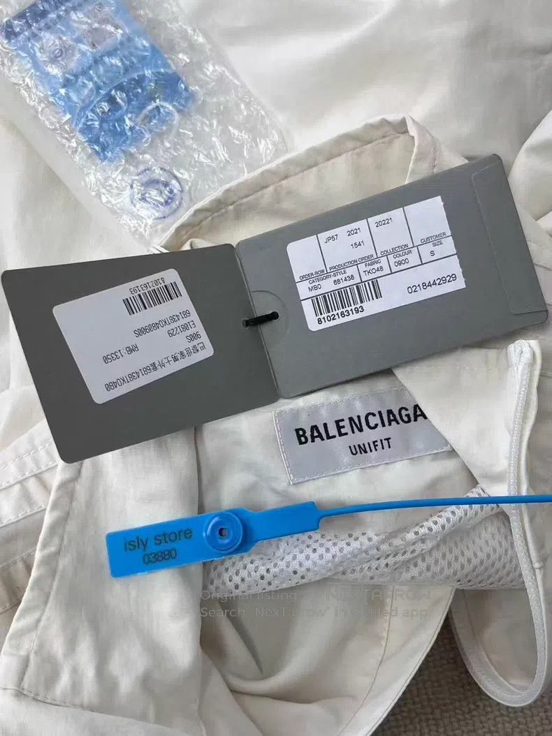 Balenciaga Balenciaga Color Block Stand Collar Zipper Size S / US 4 / IT 40 - 4 Thumbnail