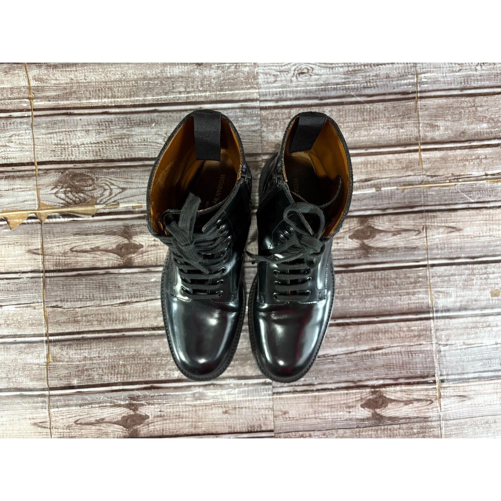 Common Projects Common Projects Combat Leather Boot size 37 UE 7 US color Bl Size US 7 / IT 37 - 3 Thumbnail