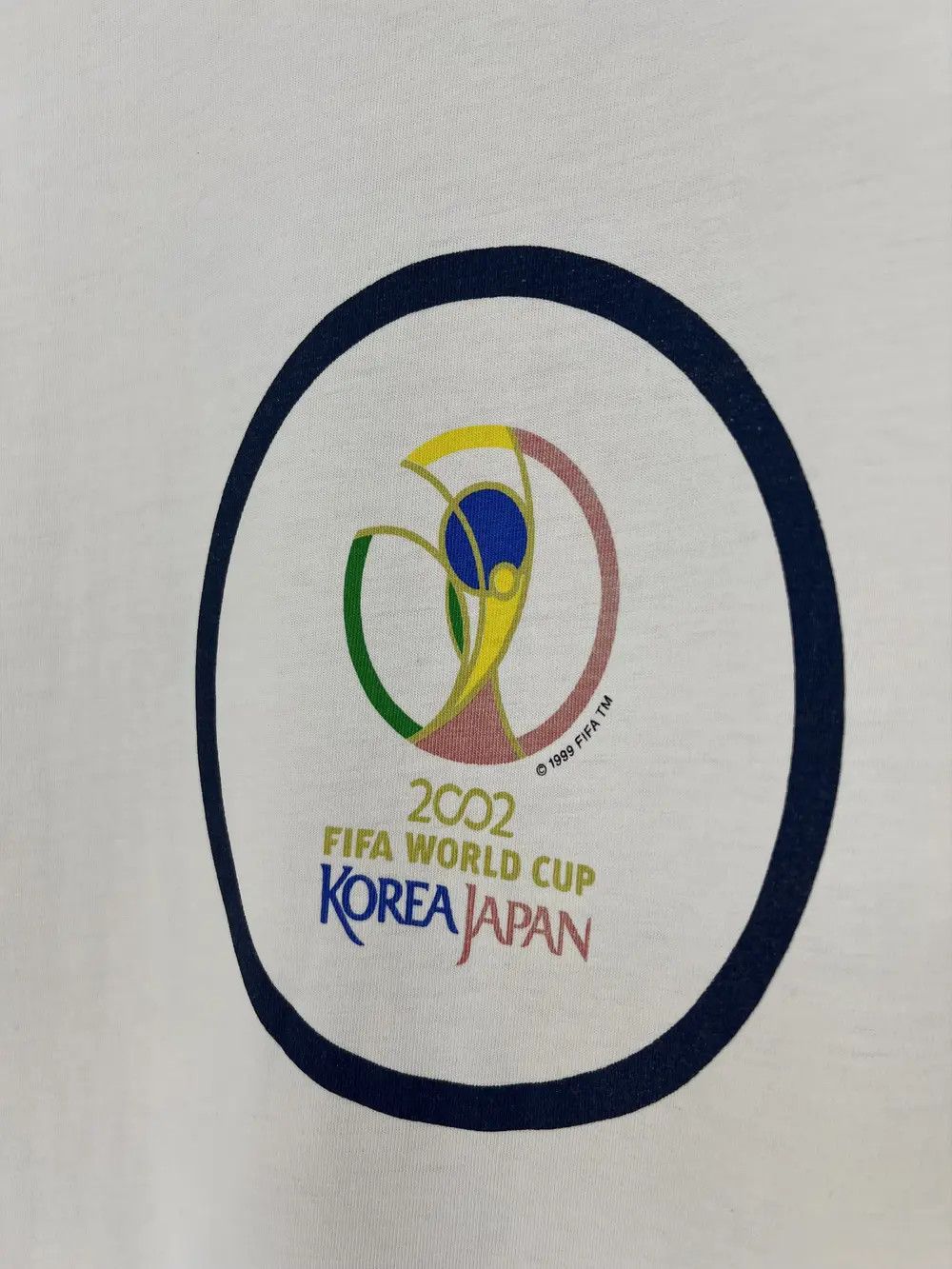 Adidas Adidas 90s Vintage Fifa World Cup Korea Japan Tshirt Rare🔥 Size US L / EU 52-54 / 3 - 6 Thumbnail