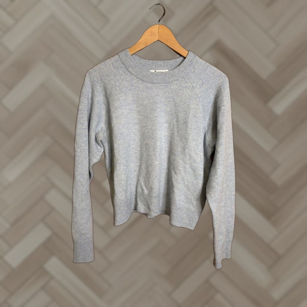 Alexander Wang T Alexander Wang Wool Cashmere Blend Sweatshirt Blue Womens Small Size S / US 4 / IT 40 - 1 Thumbnail