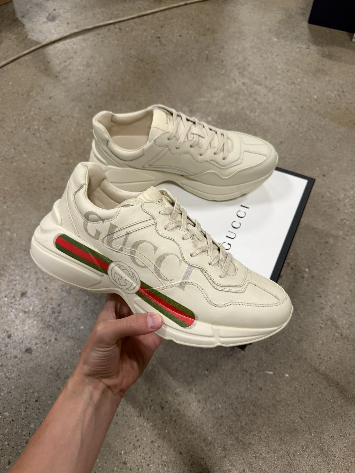 Gucci Gucci Rhyton Sneaker NEW 1250$ Size US 10 / EU 43 - 1 Thumbnail