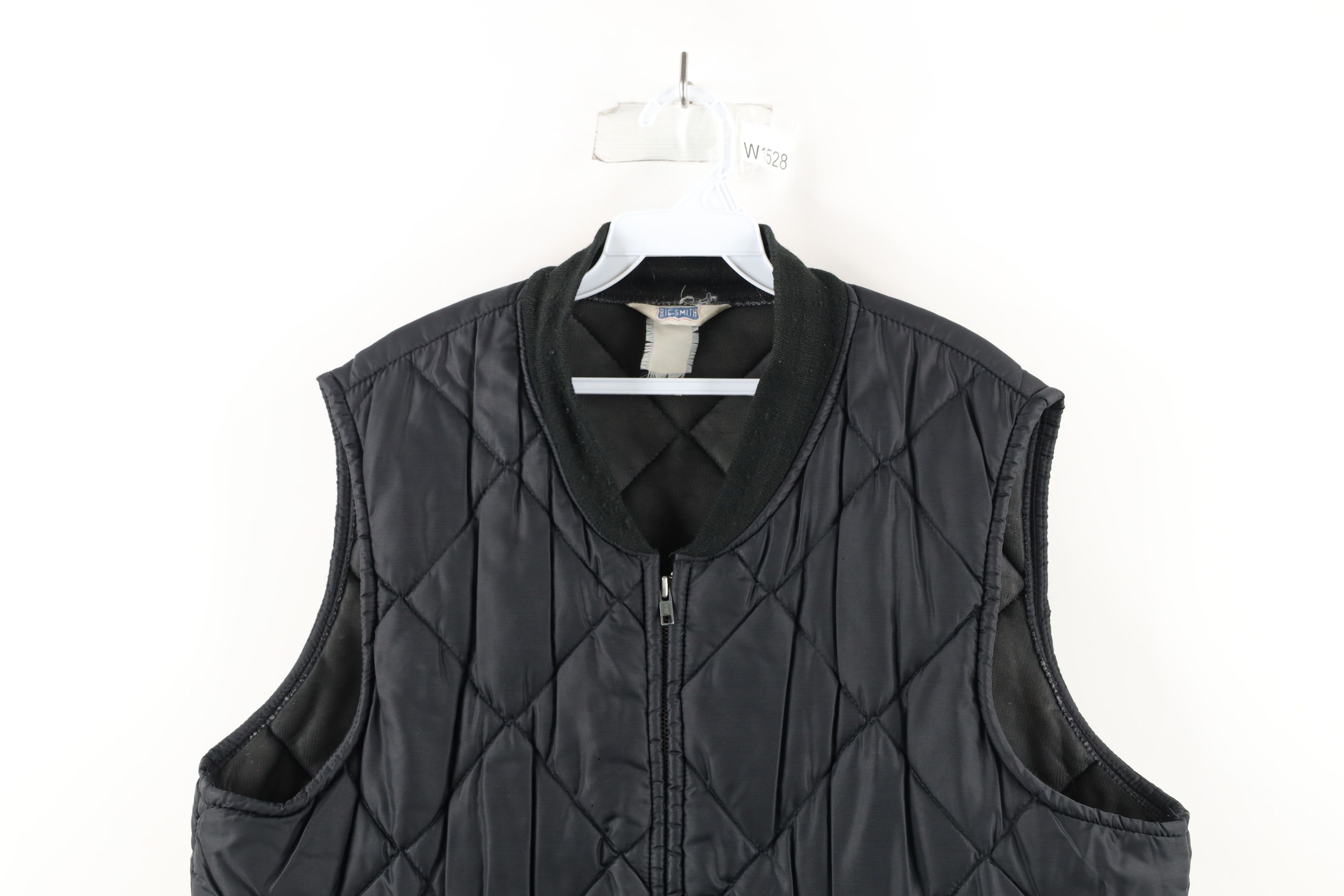Vintage Vintage 90s Streetwear Work Mechanic Puffer Vest Jacket Size US XL / EU 56 / 4 - 2 Thumbnail