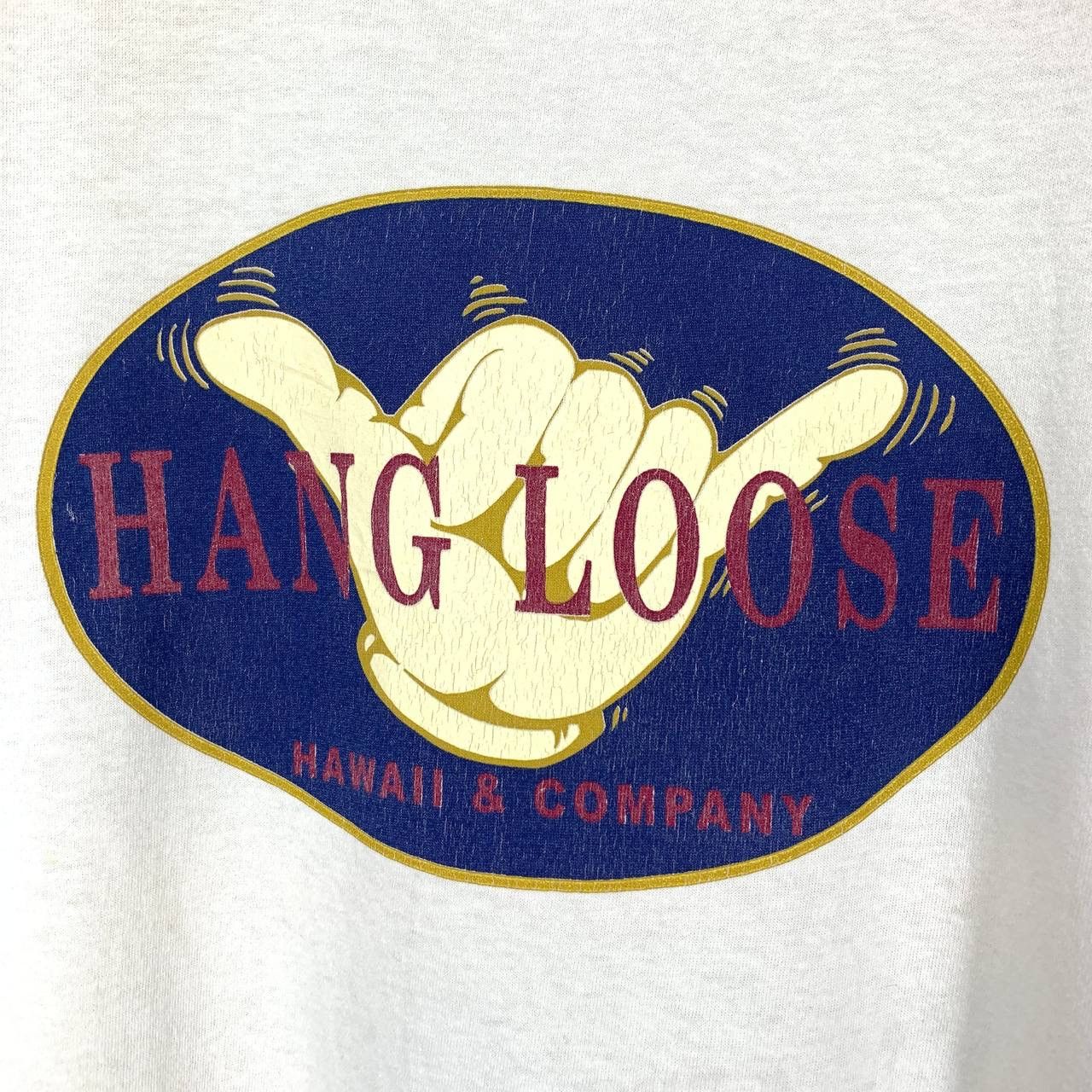 Anvil HANG LOOSE by ANVIL Crew Neck T Shirt #1834/08 Size US L / EU 52-54 / 3 - 2 Thumbnail