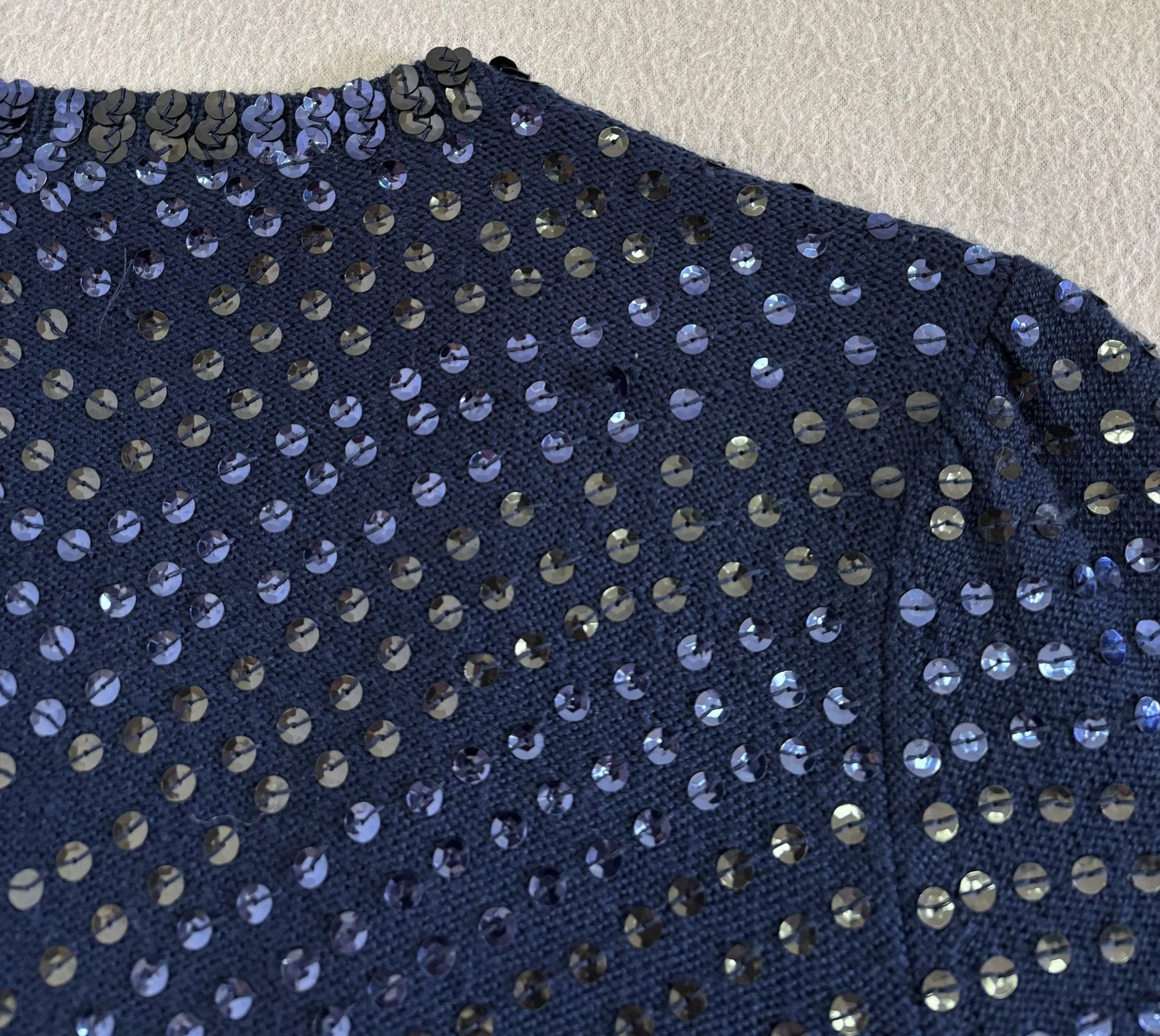 Marc by Marc Jacobs Marc By Marc Jacobs 100%Wool Cardigan Sequins Medium Size M / US 6-8 / IT 42-44 - 11 Thumbnail