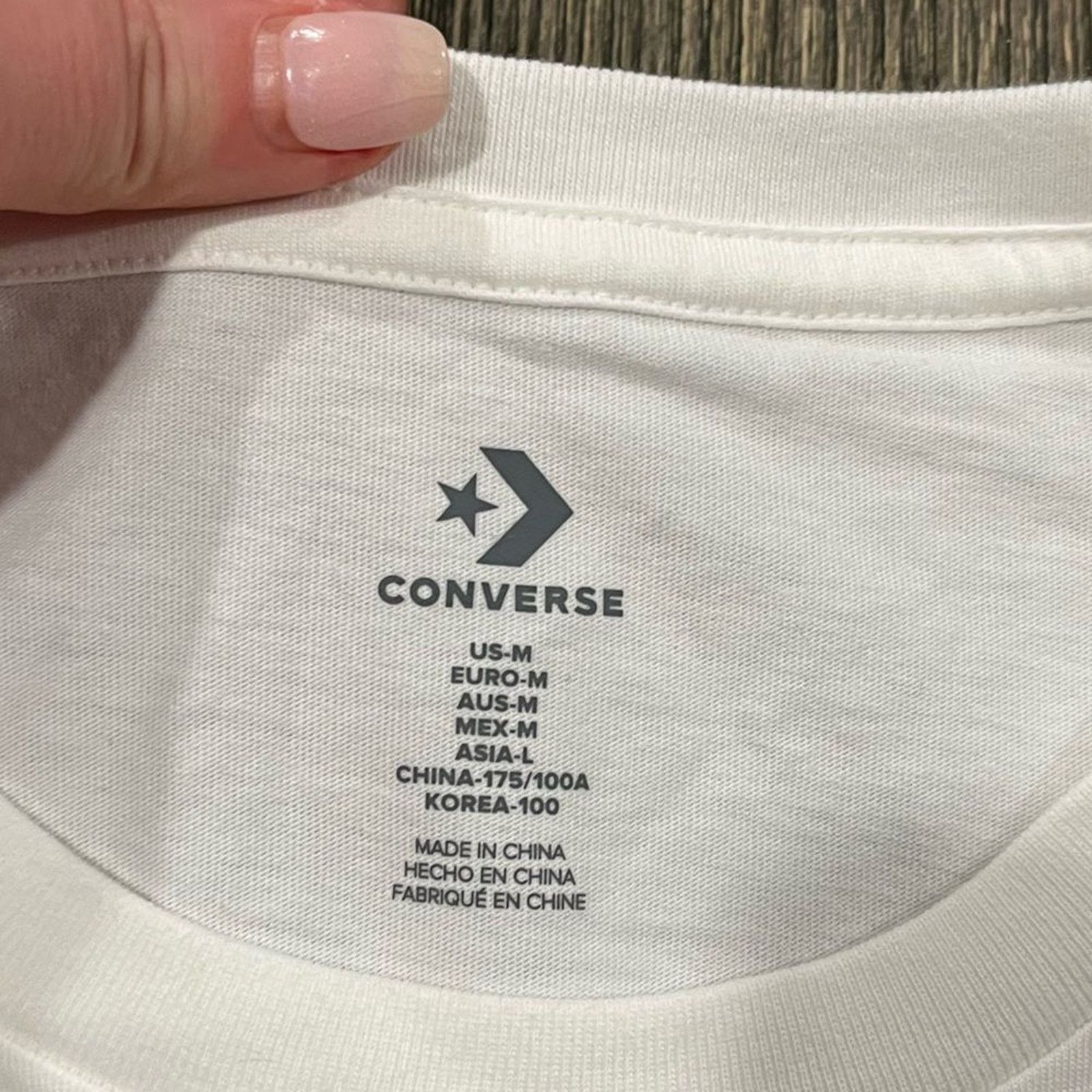 Converse NWT Converse Mother Nature Graphic T-Shirt Short Sleeve Sz M Size US M / EU 48-50 / 2 - 6 Thumbnail